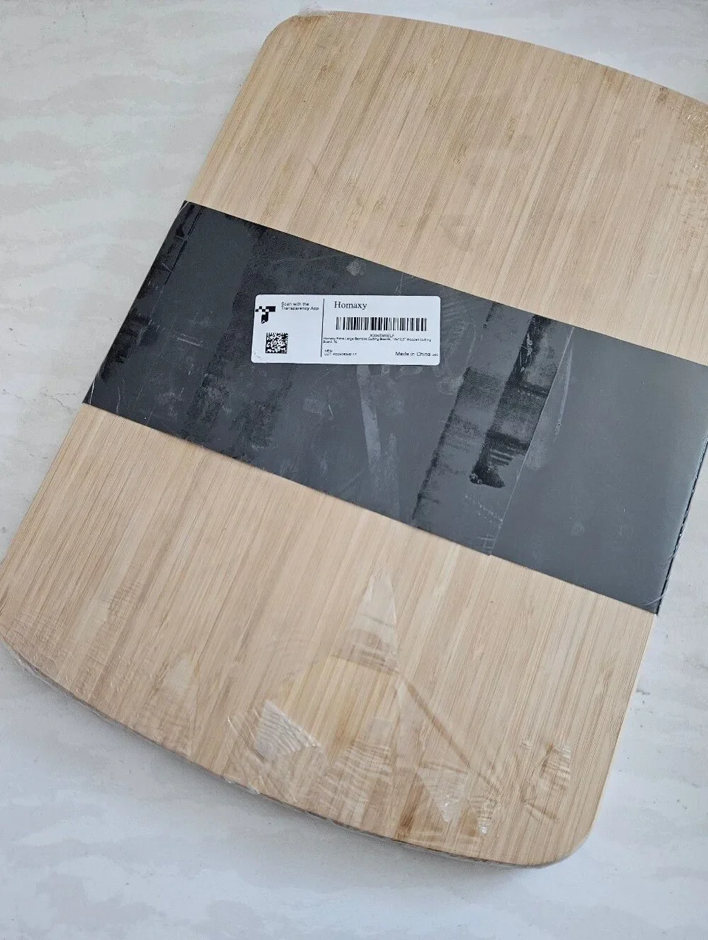 Homaxy Bamboo Cutting Board Natural Light Brown